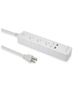 Simple to install and use, this smart power strip lets you control up to 5 devices together or individually. Plug in your devices to create timers and schedules for total automation, add more smart plugs/strips and program them together to create custom "scenes," and pair with Amazon to control it all with the sound of your voice. Download the Smart Life App to connect your Alexa or Google and control remotely!

 