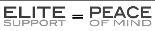 Elite Support = Peace of Mind