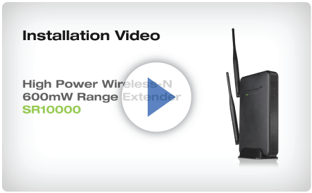 New Powerful Wireless Wifi Range Extender Smart Repeater Amped Wireless SR10000 